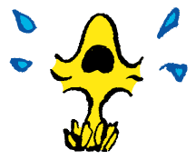 Snoopy sticker #1736