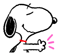 Snoopy sticker #1738