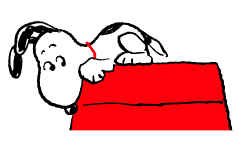 Snoopy sticker #1740