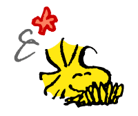 Snoopy sticker #1744