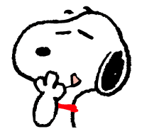 Snoopy sticker #1747