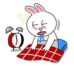 Cony's Happy Work Life sticker #4441
