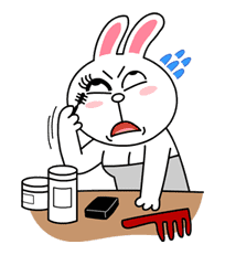 Cony's Happy Work Life sticker #4443