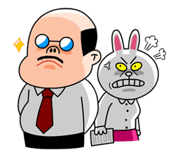 Cony's Happy Work Life sticker #4448