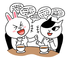 Cony's Happy Work Life sticker #4453