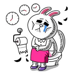 Cony's Happy Work Life sticker #4455