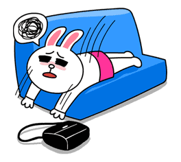 Cony's Happy Work Life sticker #4460