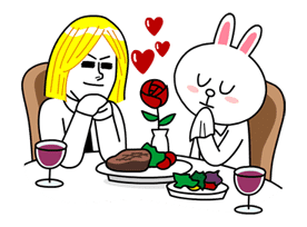 Cony's Happy Work Life sticker #4461