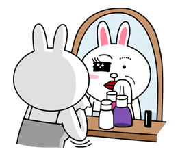 Cony's Happy Work Life sticker #4463