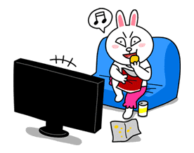Cony's Happy Work Life sticker #4466