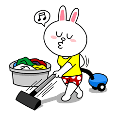 Cony's Happy Work Life sticker #4467