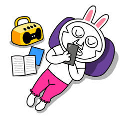 Cony's Happy Work Life sticker #4469