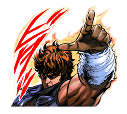 Fist of the North Star sticker #5981