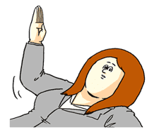 Misawa of Hell (Shazaihen Series) sticker #1809