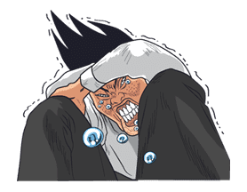 Ike! Inachu Takkyu-bu sticker #7673