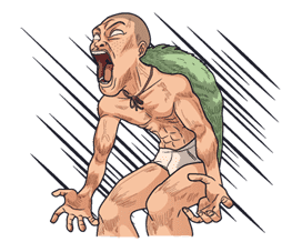 Ike! Inachu Takkyu-bu sticker #7688