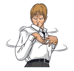 Ike! Inachu Takkyu-bu sticker #7691