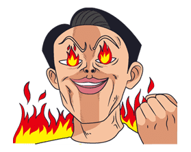 Ike! Inachu Takkyu-bu sticker #7692