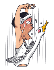 Ike! Inachu Takkyu-bu sticker #7697