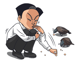 Ike! Inachu Takkyu-bu sticker #7704