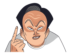 Ike! Inachu Takkyu-bu sticker #7710