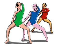 Mr. Baldy sticker #1662