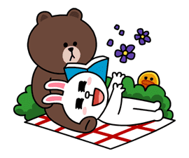 Brown & Cony's Secret Date! sticker #4001