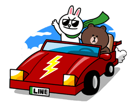Brown & Cony's Secret Date! sticker #4022