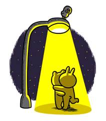 Brown & Cony's Secret Date! sticker #4029