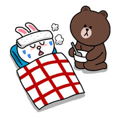 Brown & Cony's Secret Date! sticker #4032