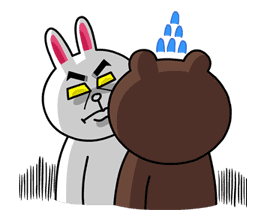 Brown & Cony's Secret Date! sticker #4038