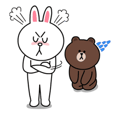 Brown & Cony's Secret Date! sticker #4039