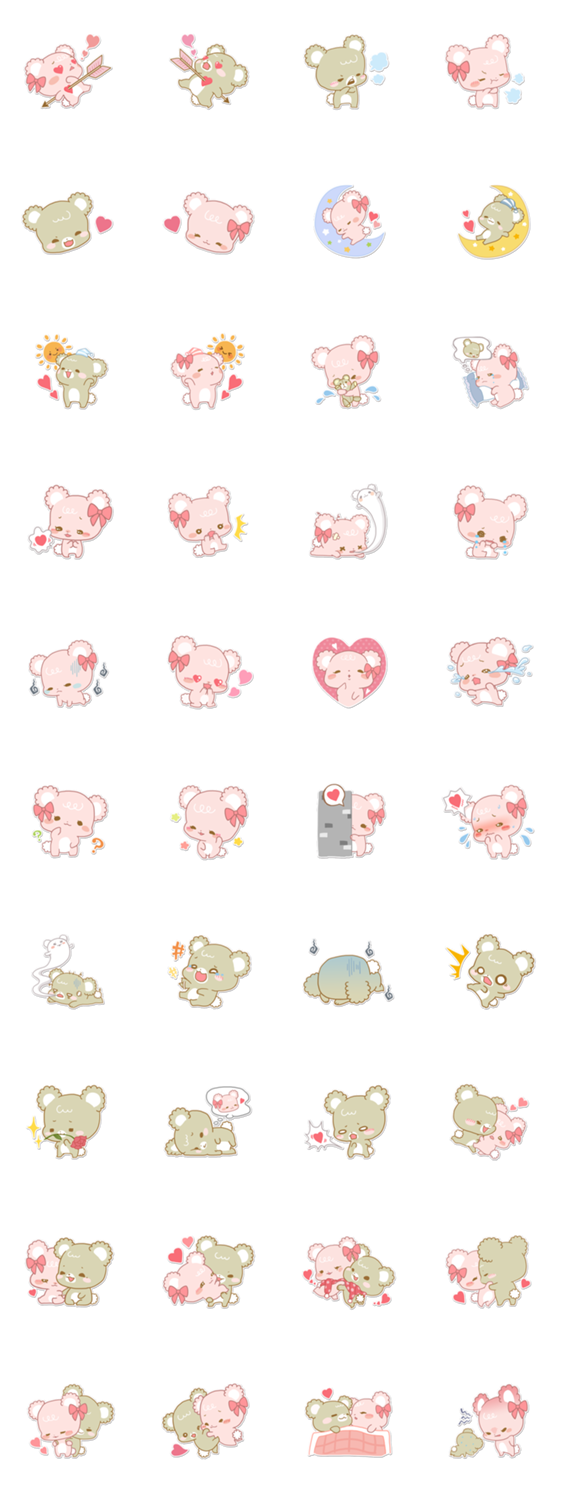 今日のおすすめlineスタンプ パステルくまきゅん 女性におすすめのlineスタンプを紹介します 今日のおすすめlineスタンプ パステルくまきゅん 女性におすすめのlineスタンプを紹介します