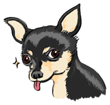 P.S. I Love Dogs sticker #53150