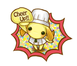 Pastry chef sticker #53639