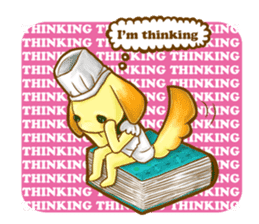 Pastry chef sticker #53646