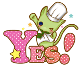 Pastry chef sticker #53654