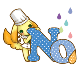 Pastry chef sticker #53655