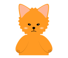 Pomeranian dog "Pomerin" sticker #53683