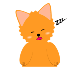 Pomeranian dog "Pomerin" sticker #53697