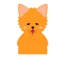 Pomeranian dog "Pomerin" sticker #53698