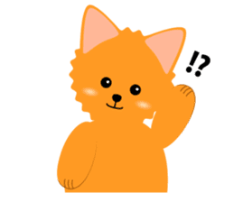 Pomeranian dog "Pomerin" sticker #53711