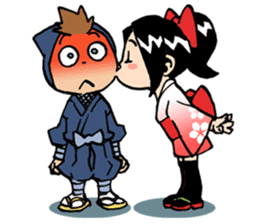 Ninja Newbies Ken & Shuri sticker #53994