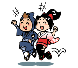 Ninja Newbies Ken & Shuri sticker #53996