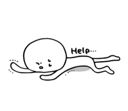 Shiroi-Hito & Chikubi-neko sticker #54343