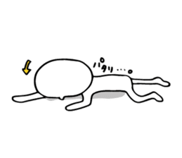 Shiroi-Hito & Chikubi-neko sticker #54344