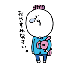 Shiroi-Hito & Chikubi-neko sticker #54345