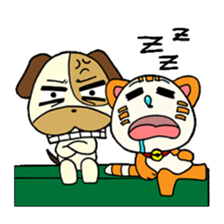 Cat and Dog sticker #54385
