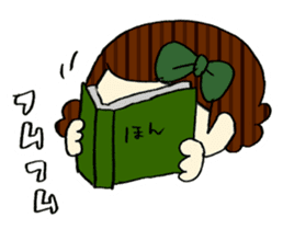 Ribbon-chan! Full stamp (sticker style) sticker #54909