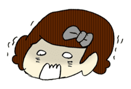 Ribbon-chan! Full stamp (sticker style) sticker #54915